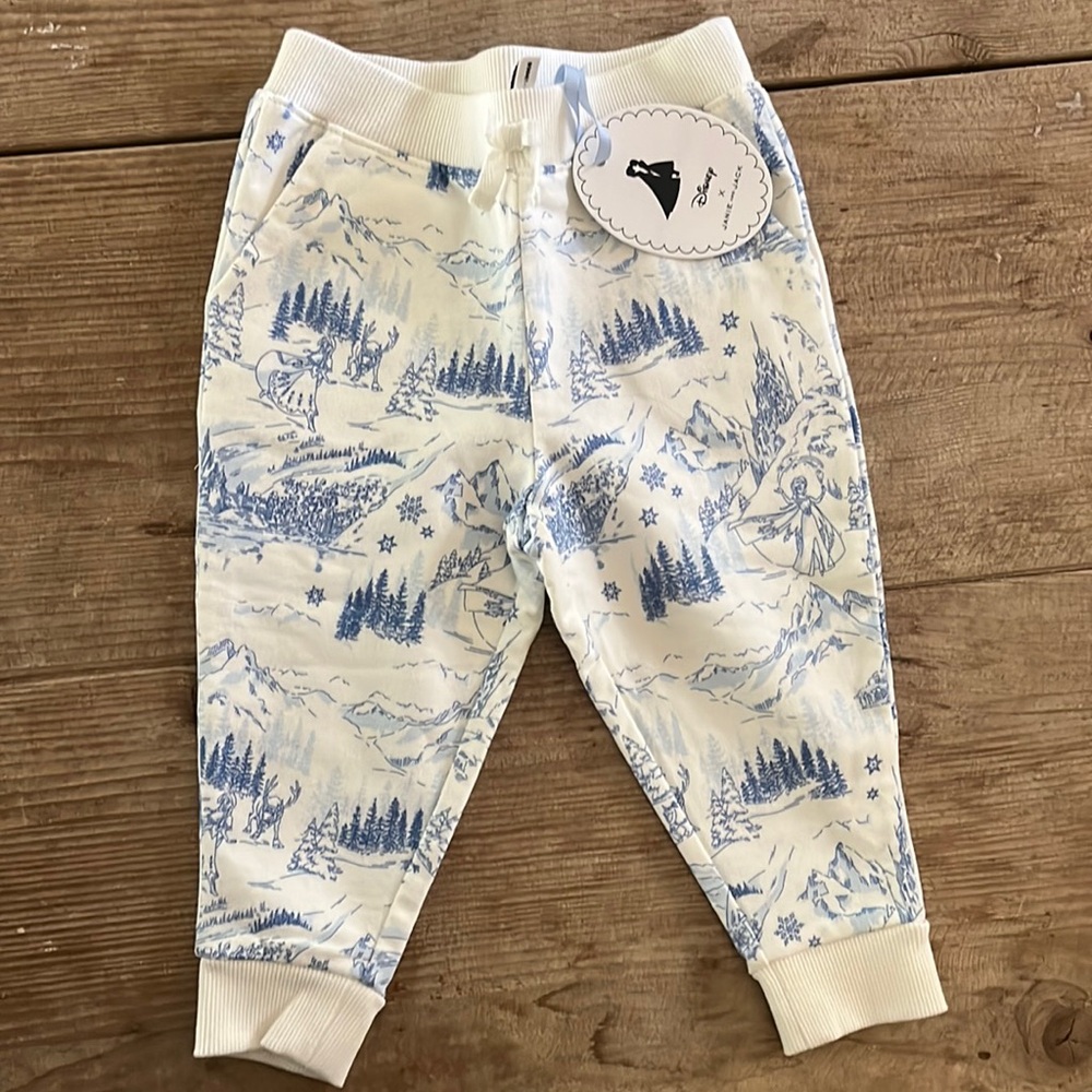 Janie and Jack Disney Frozen Pants Size 18-24